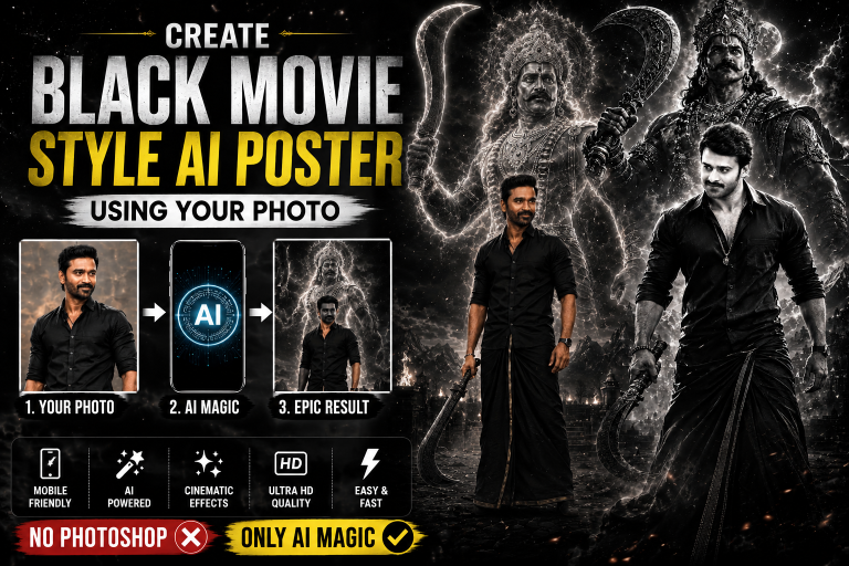 🔥 KARUPPU MOVIE STYLE AI EDIT 🔥