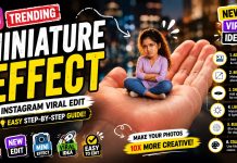 📸 Instagram Trending “Miniature Effect” Editing – Complete Guide (Extended Version)