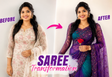 Transform Your Normal Photo into a Trending Designer Saree Look with AI