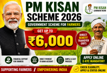 PM Kisan Scheme 2026 – Get ₹6,000 Per Year | Apply Online | e-KYC PM Kisan Scheme 2026, PM Kisan Apply Online, PM Kisan Registration, PM Kisan e-KYC, PM Kisan Beneficiary Status, Farmer Scheme India, Government Scheme 2026, PM Kisan ₹6000, Agriculture Scheme India, DBT Scheme, PM Kisan Official Website