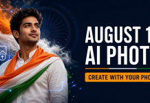 August 15 AI Photo Editing: Create Independence Day AI Photos Using Your Own Photo Android iphone