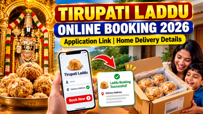 Tirupati Laddu Online Booking Delivery